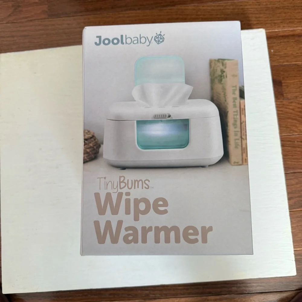 Joolbaby tinyBums wipe warmer soft led nightlight fits standard wipes new in box